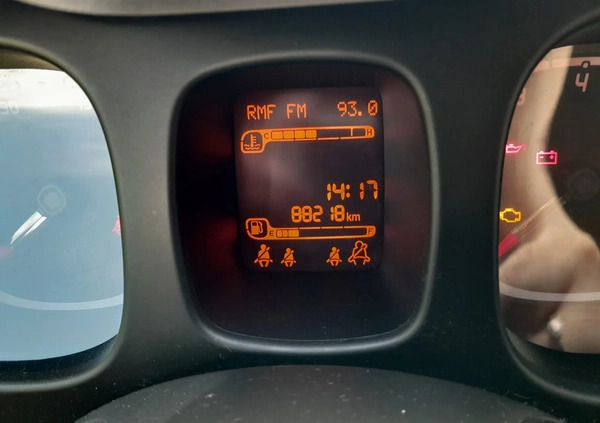 Fiat Panda cena 23900 przebieg: 88000, rok produkcji 2012 z Będzin małe 56
